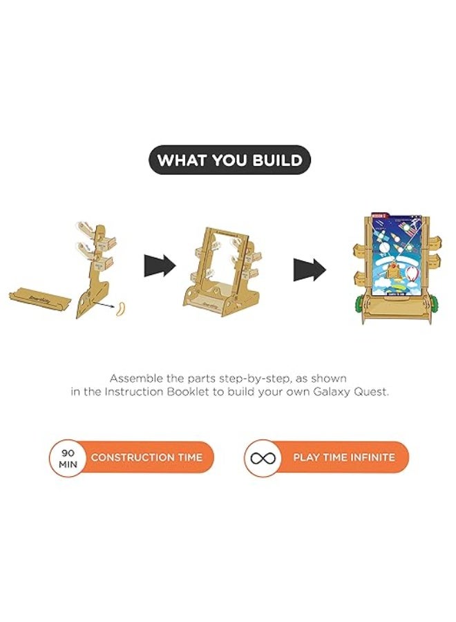 سمارتيفيتي لعبة سمارتيفيتي للتحكم في الحمولة الفضائية، لعبة تعليمية وتفاعلية للأطفال من عمر 6 إلى 14 عامًا، هدية مثالية لأعياد ميلاد الأولاد والبنات، صنع في الهند. - Image 3